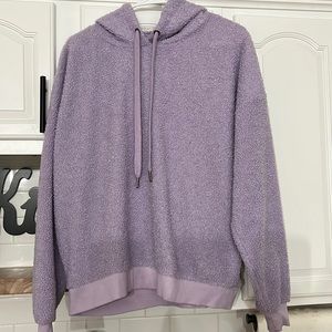 Women’s lavender/light purple weekend edition hoodie - size: M